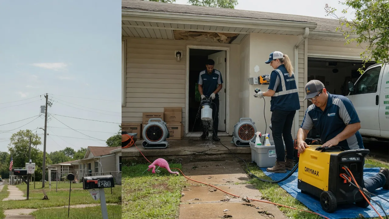 Storm Damage Water Removal in Oxford, KS near me